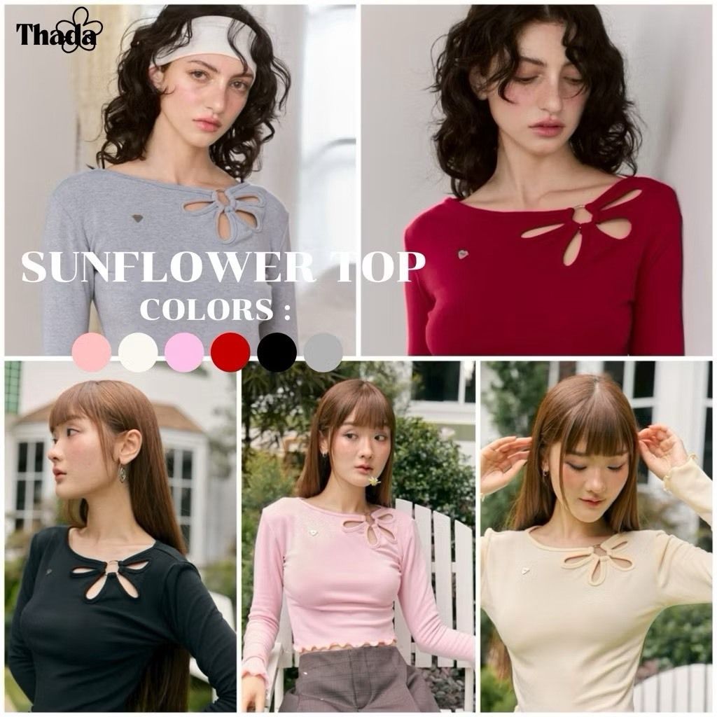 Sunflower Top 六色1