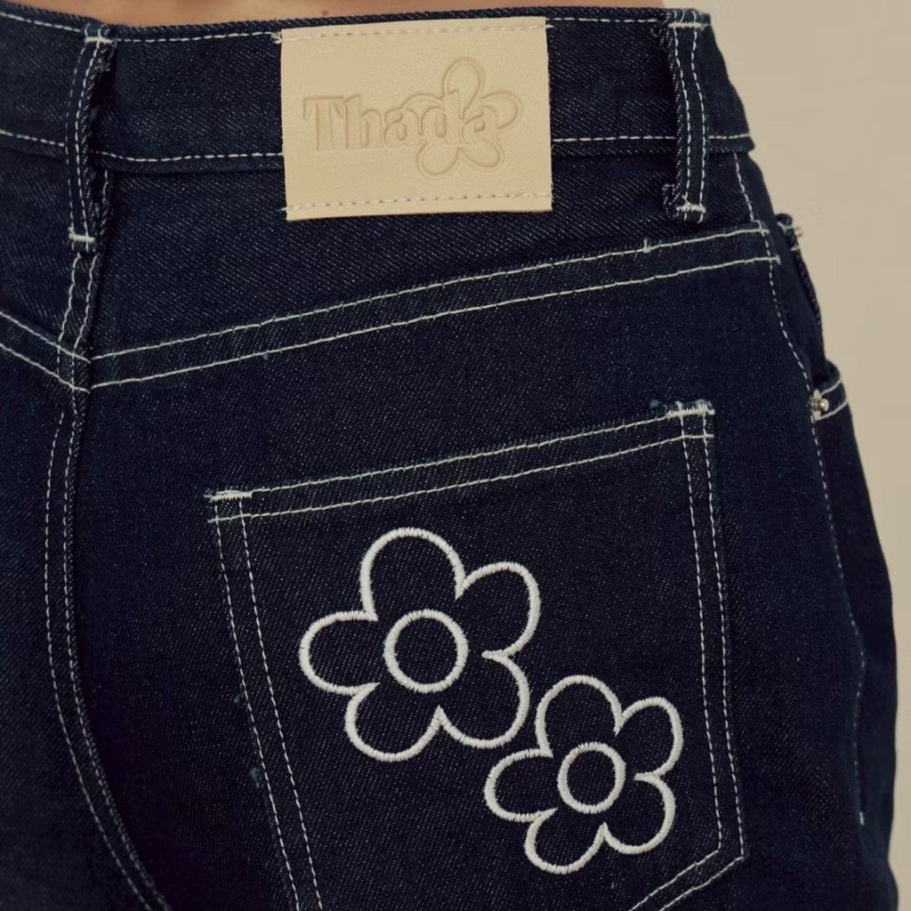 Lilac Baggy Jeans 深藍色3