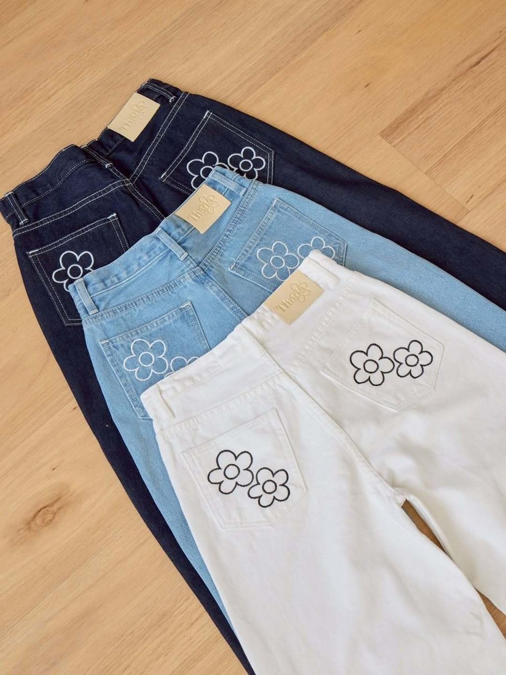 Lilac Baggy Jeans 三色2