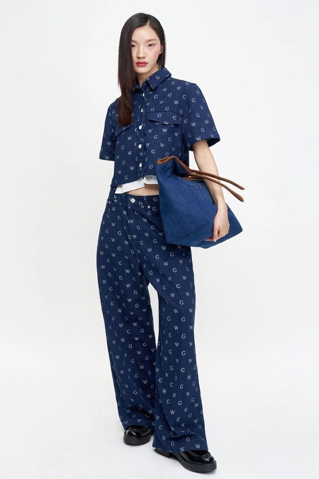 Day-to-day Shoulder Bag 深藍3