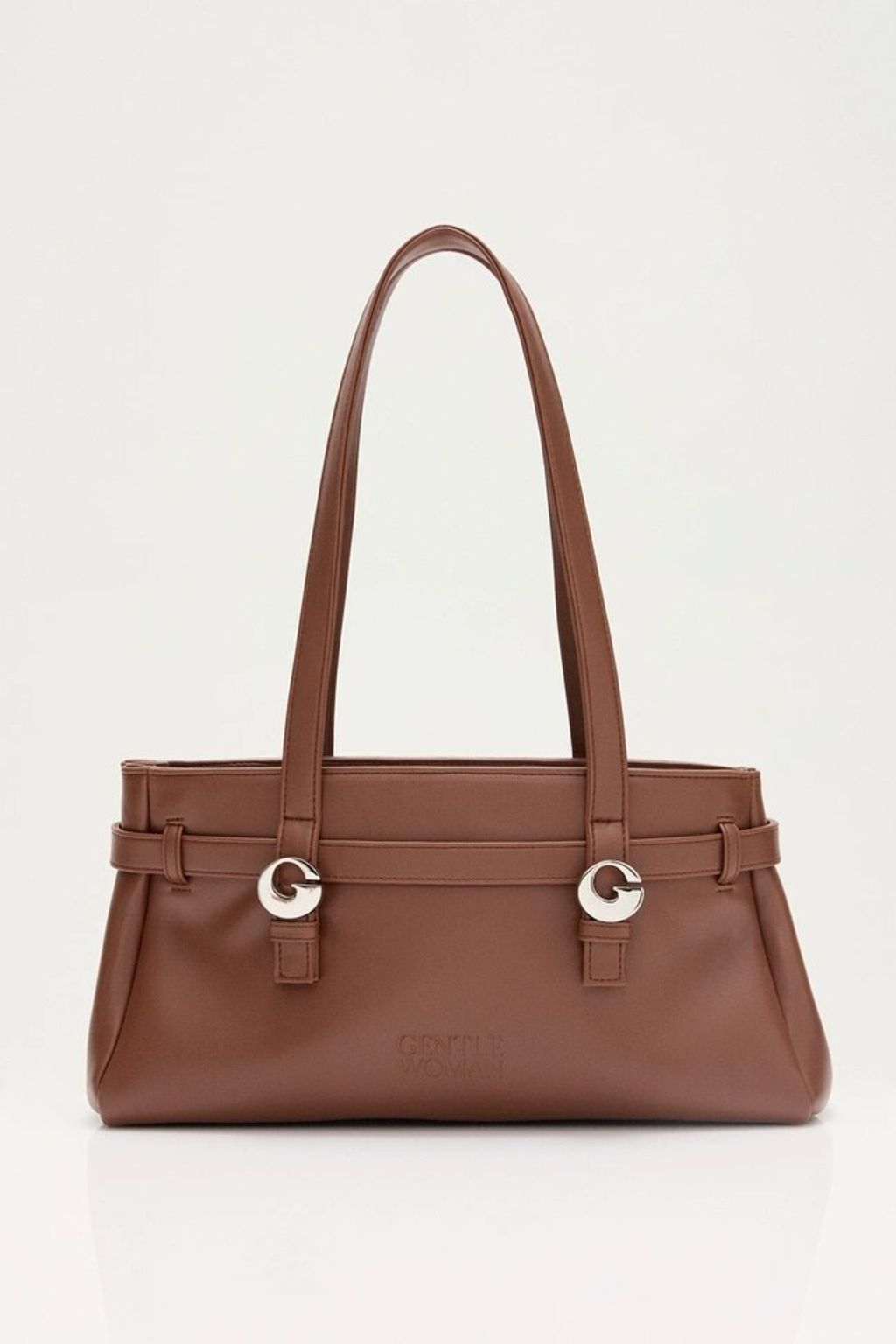 Track Limit Shoulder Bag 棕色1