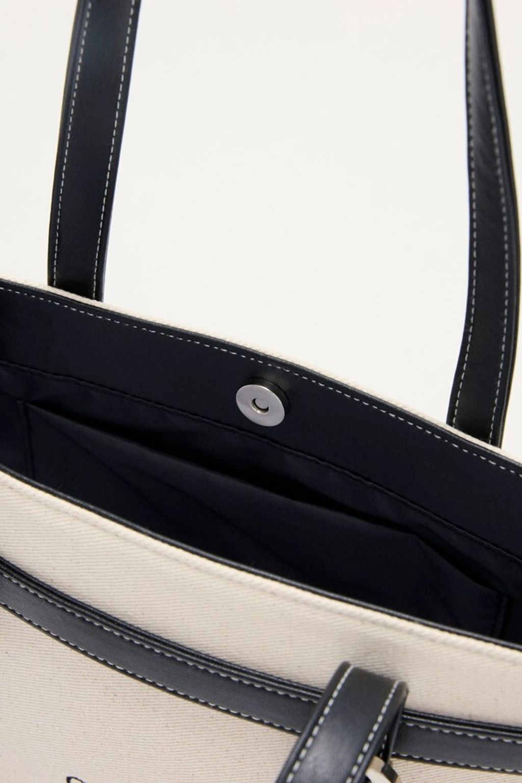 Chequered Shoulder Bag 黑白5