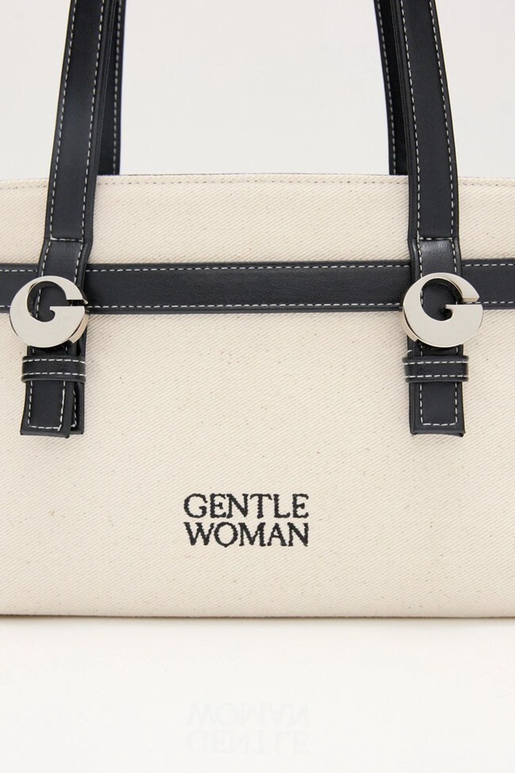 Chequered Shoulder Bag 黑白4