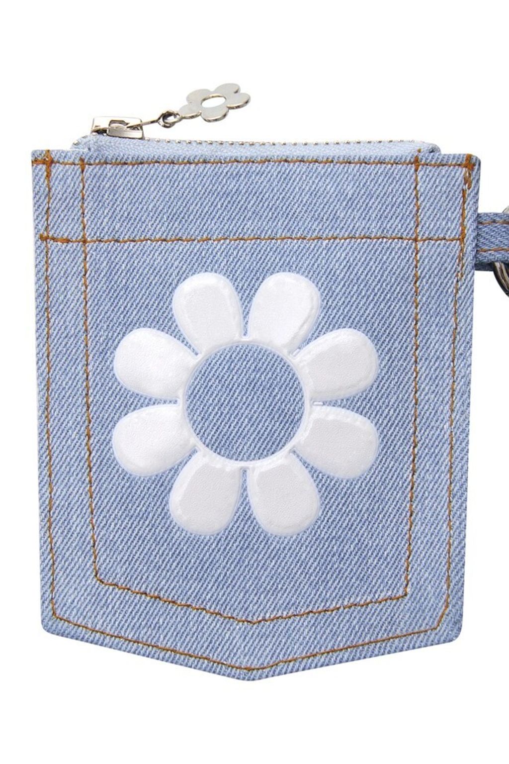 Bubble Pop Denim Wallet Bag 單寧4