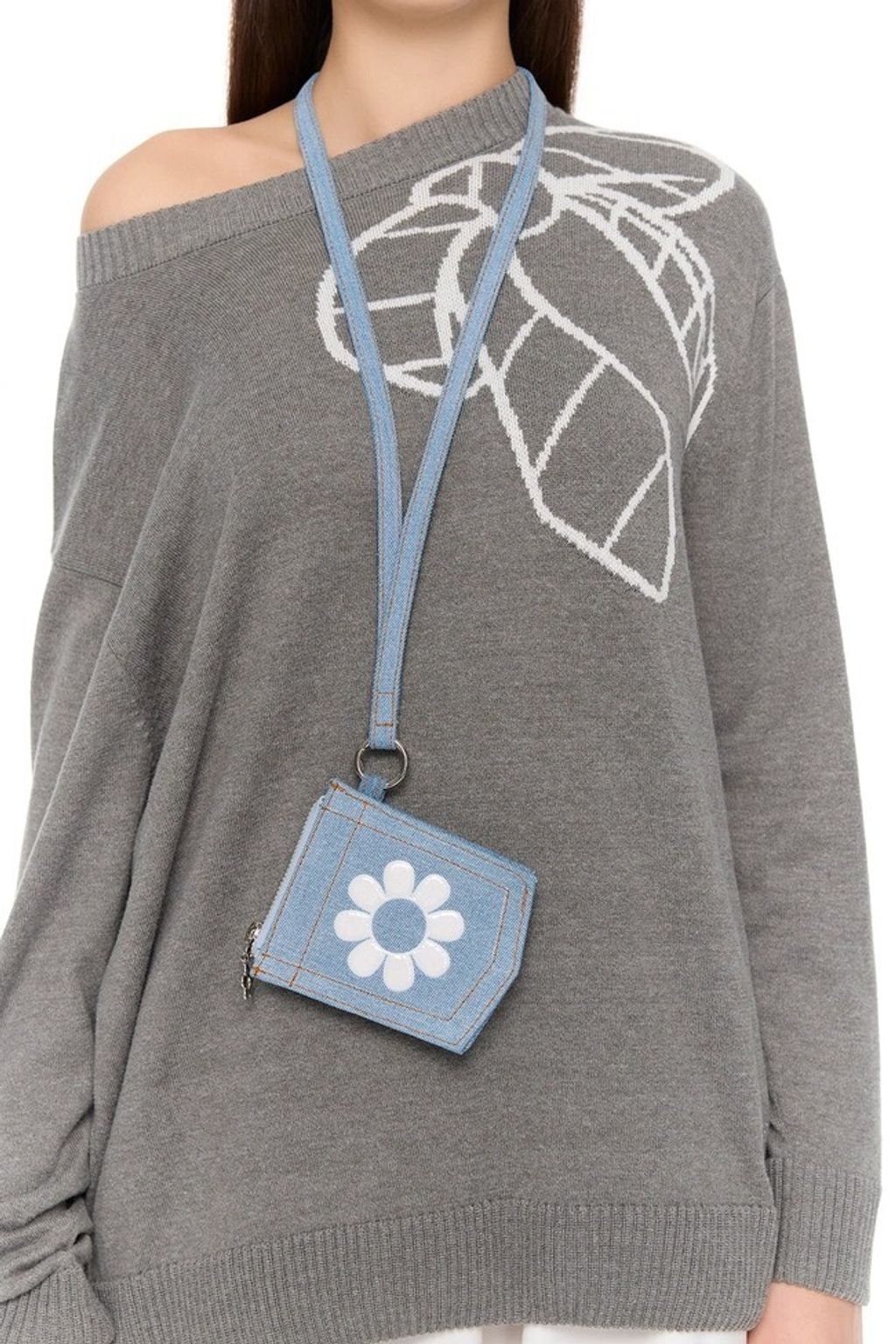 Bubble Pop Denim Wallet Bag 單寧1