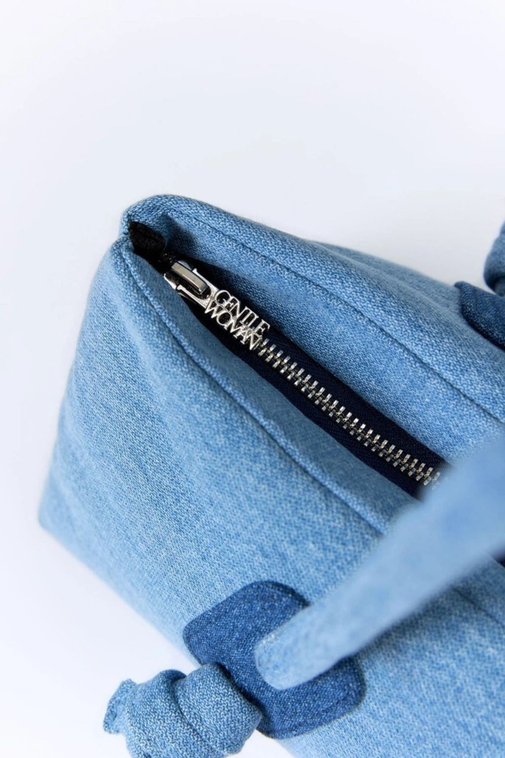 Twotone Denim Shoulder Bag 拼接單寧6
