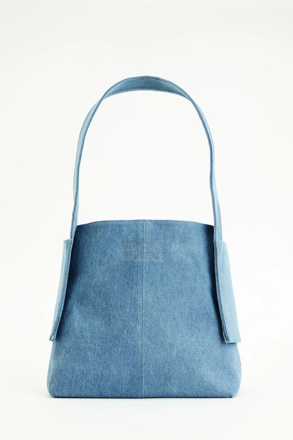 City Bucket Bag 淺藍1