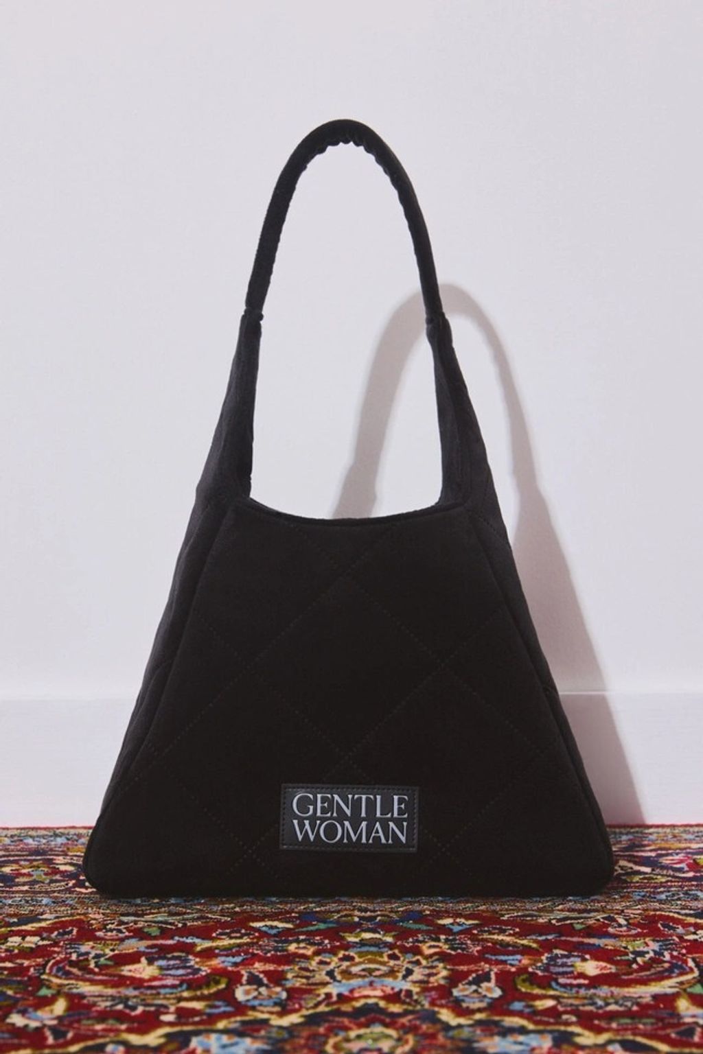 Quilt Hobo Bag 黑色2