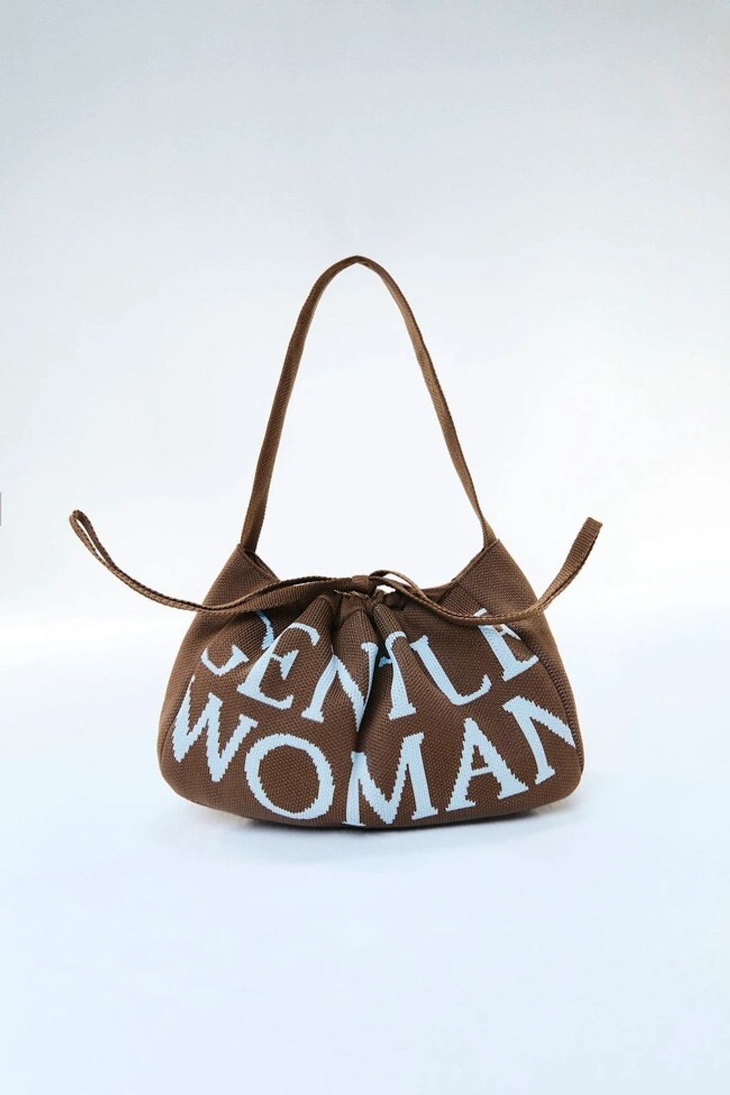 Knit Dumpling Bag 可可2