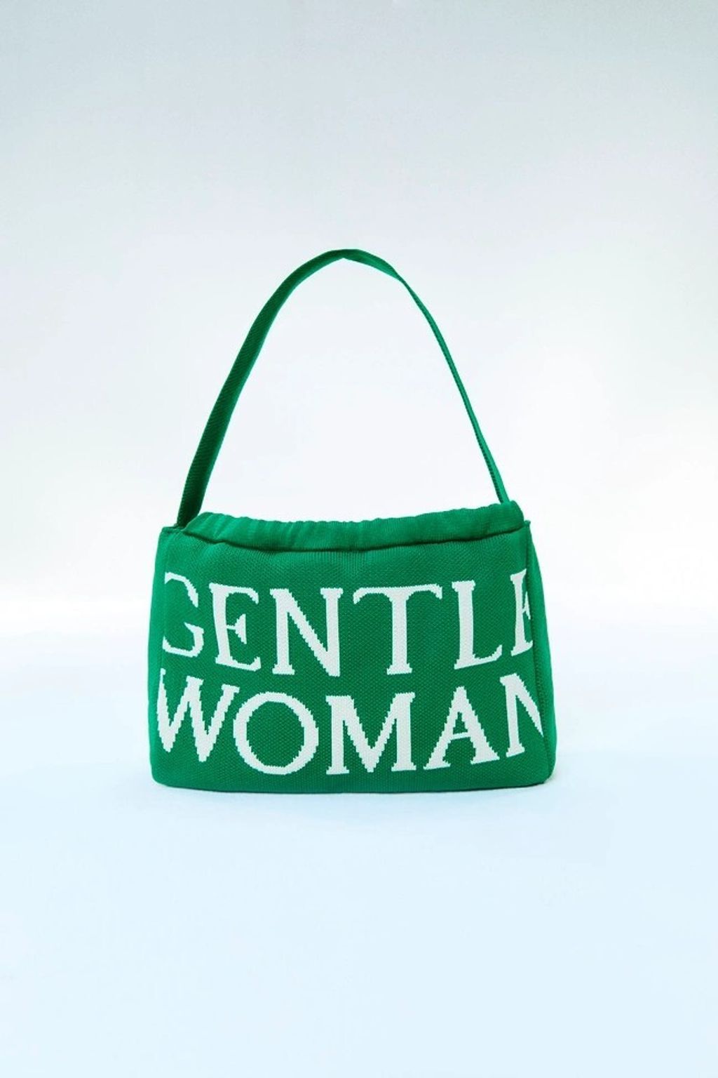 Knit Dumpling Bag 綠色3