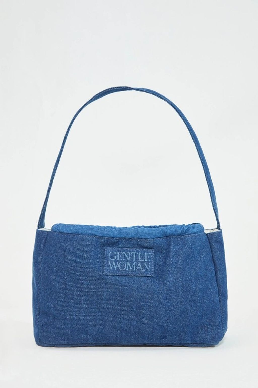 Denim Dumpling Bag 深藍3