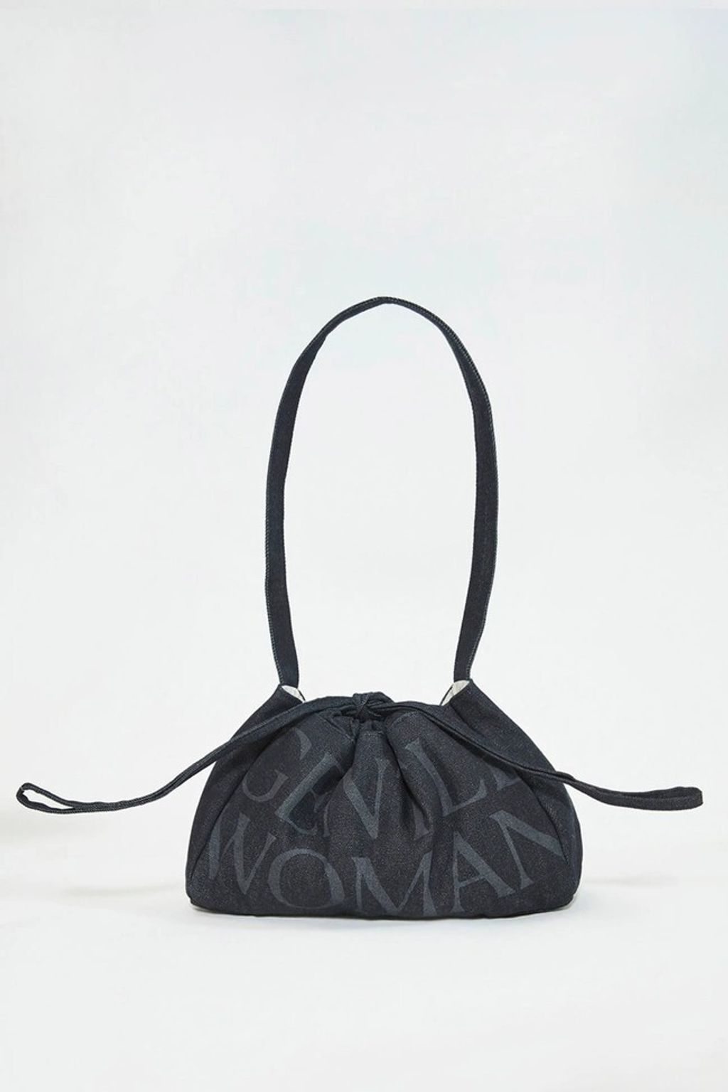 Denim Dumpling Bag 午夜色2