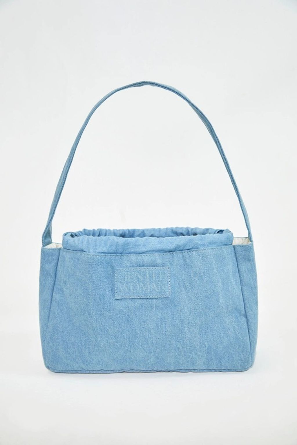 Denim Dumpling Bag 淺藍4