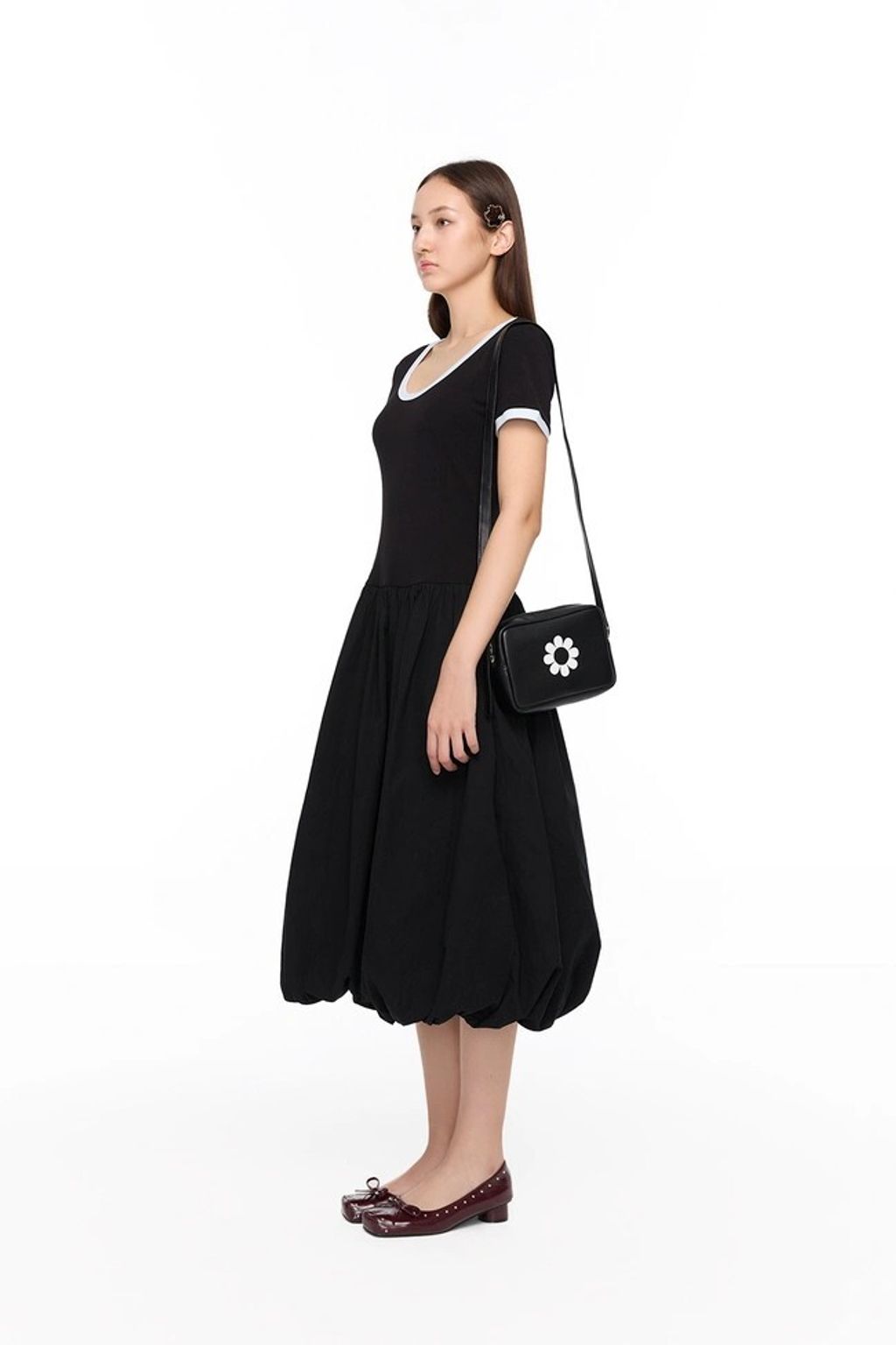 Bubble Pop Crossbody Bag 黑色6