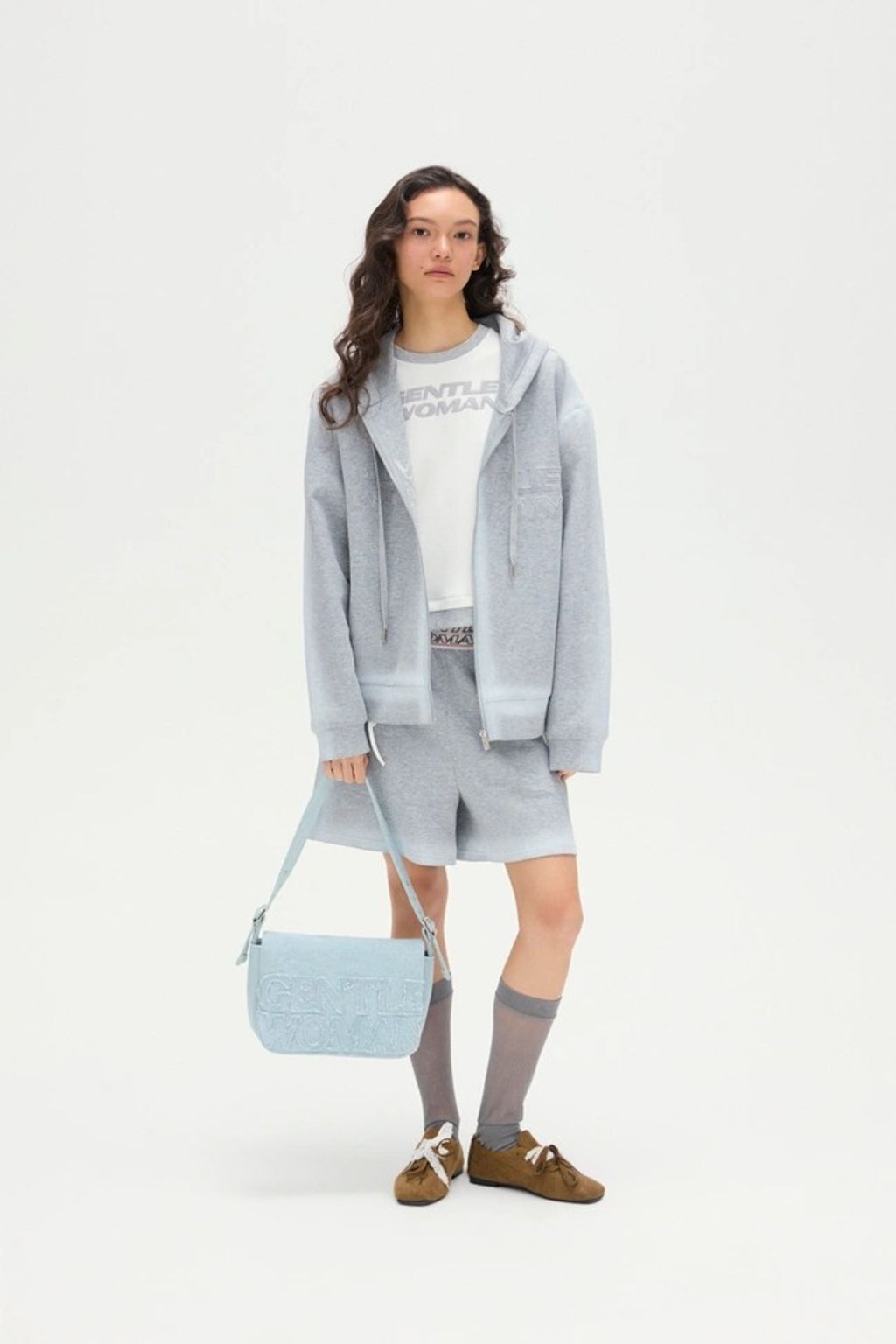 Slipstream Shoulder Bag 淺藍1
