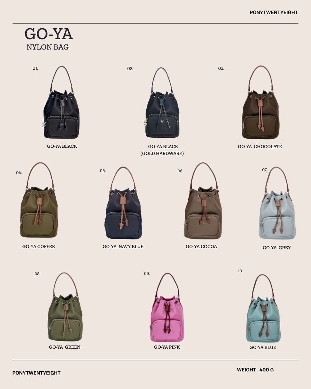 GO-YA Nylon Bag 尼龍包4