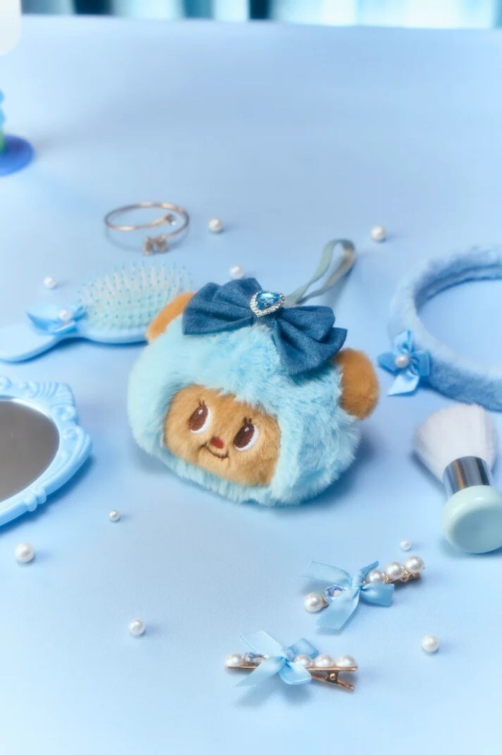 Blue-Haired Baby coin Purse Bag Charm2