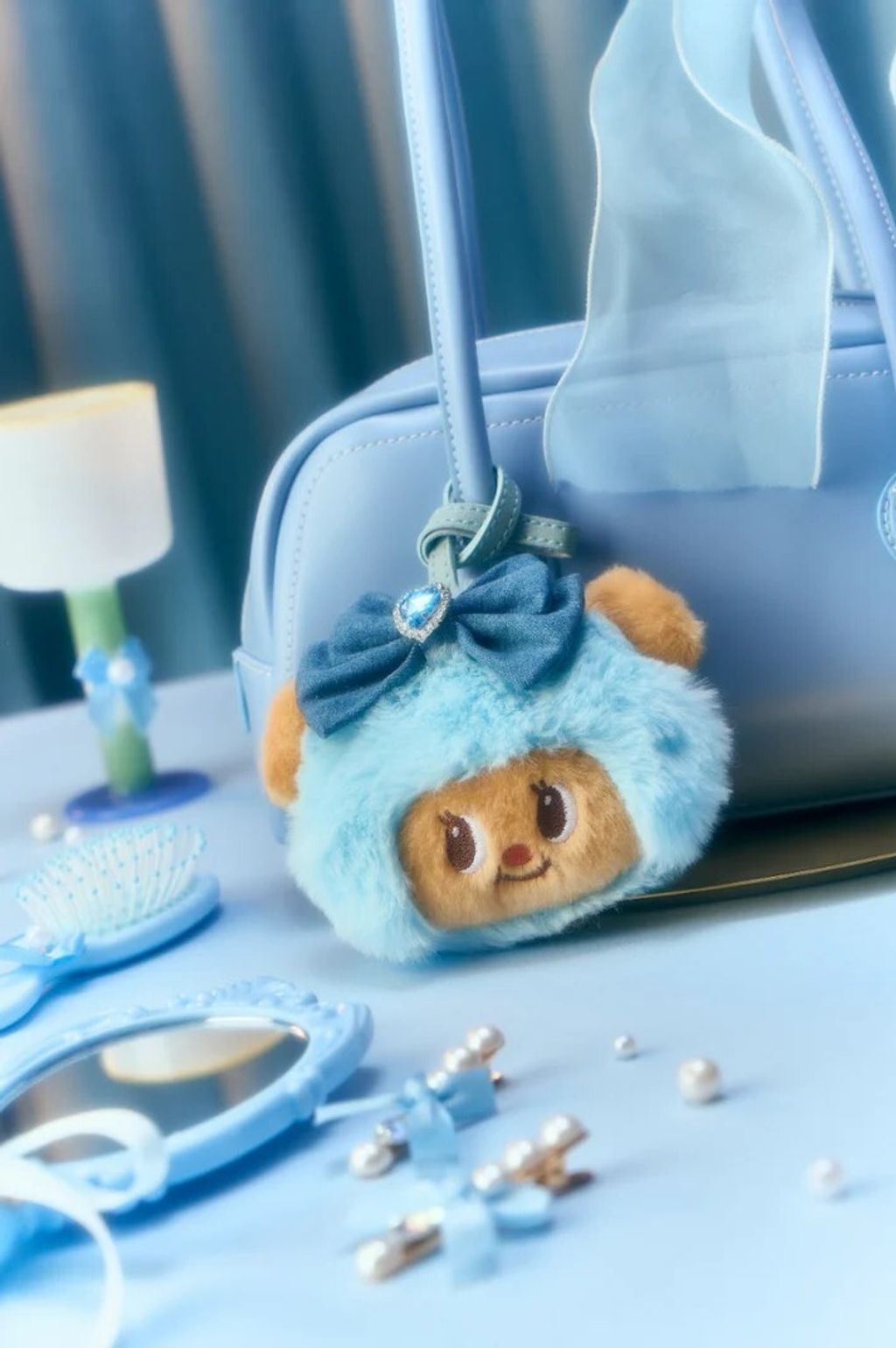 Blue-Haired Baby coin Purse Bag Charm3
