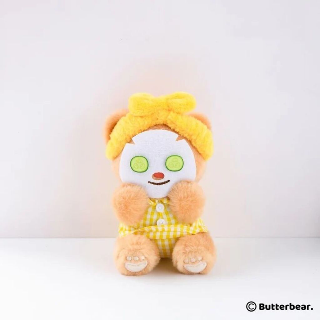 Butterbear Skincare Time Keychain-3