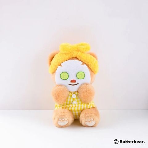 Butterbear Skincare Time Keychain-3