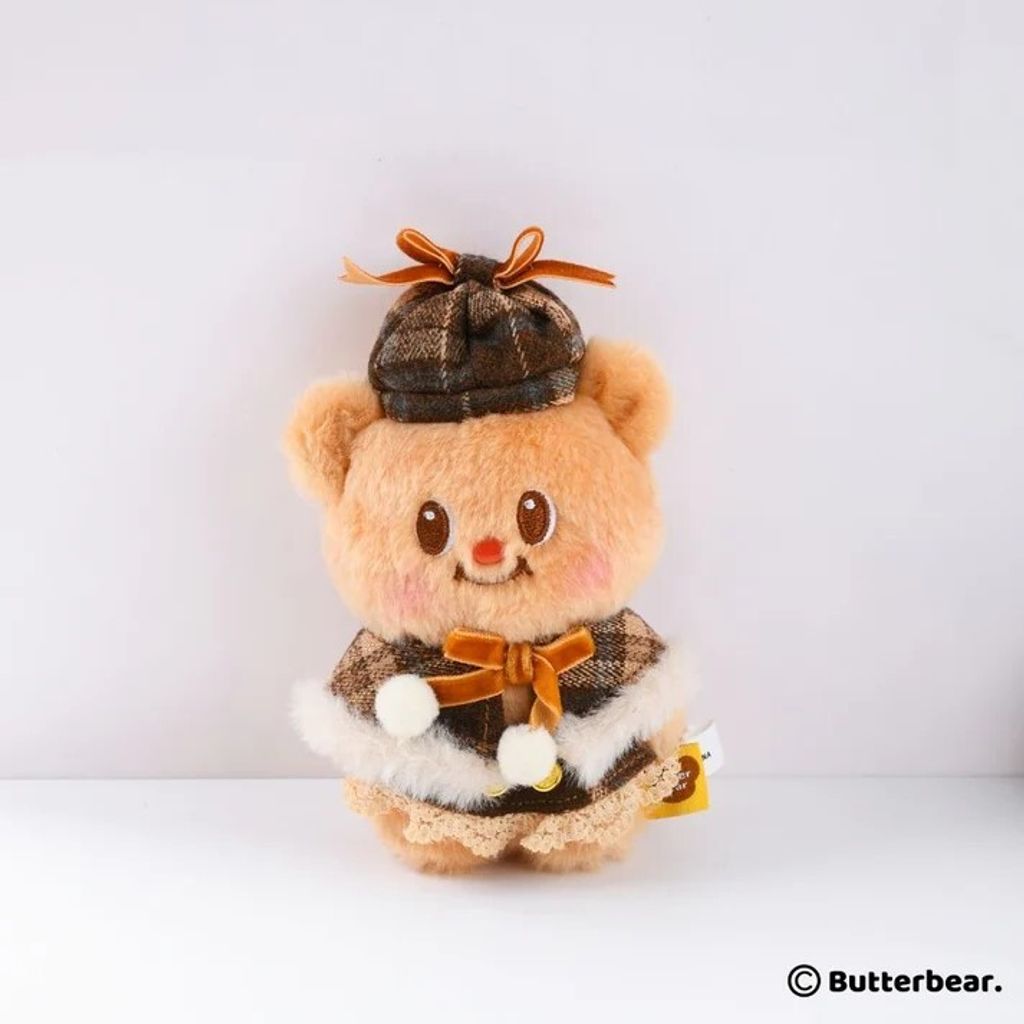 Butterbear Buttery Detective Keychain-3