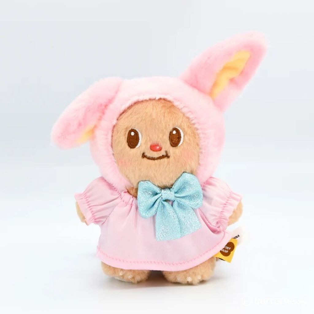 Butterbear Bunny Nightgown Keychain-1