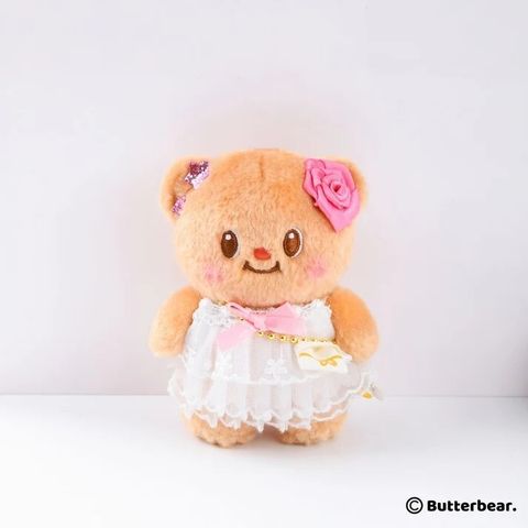 Butterbear Princess Dress Keychain-3