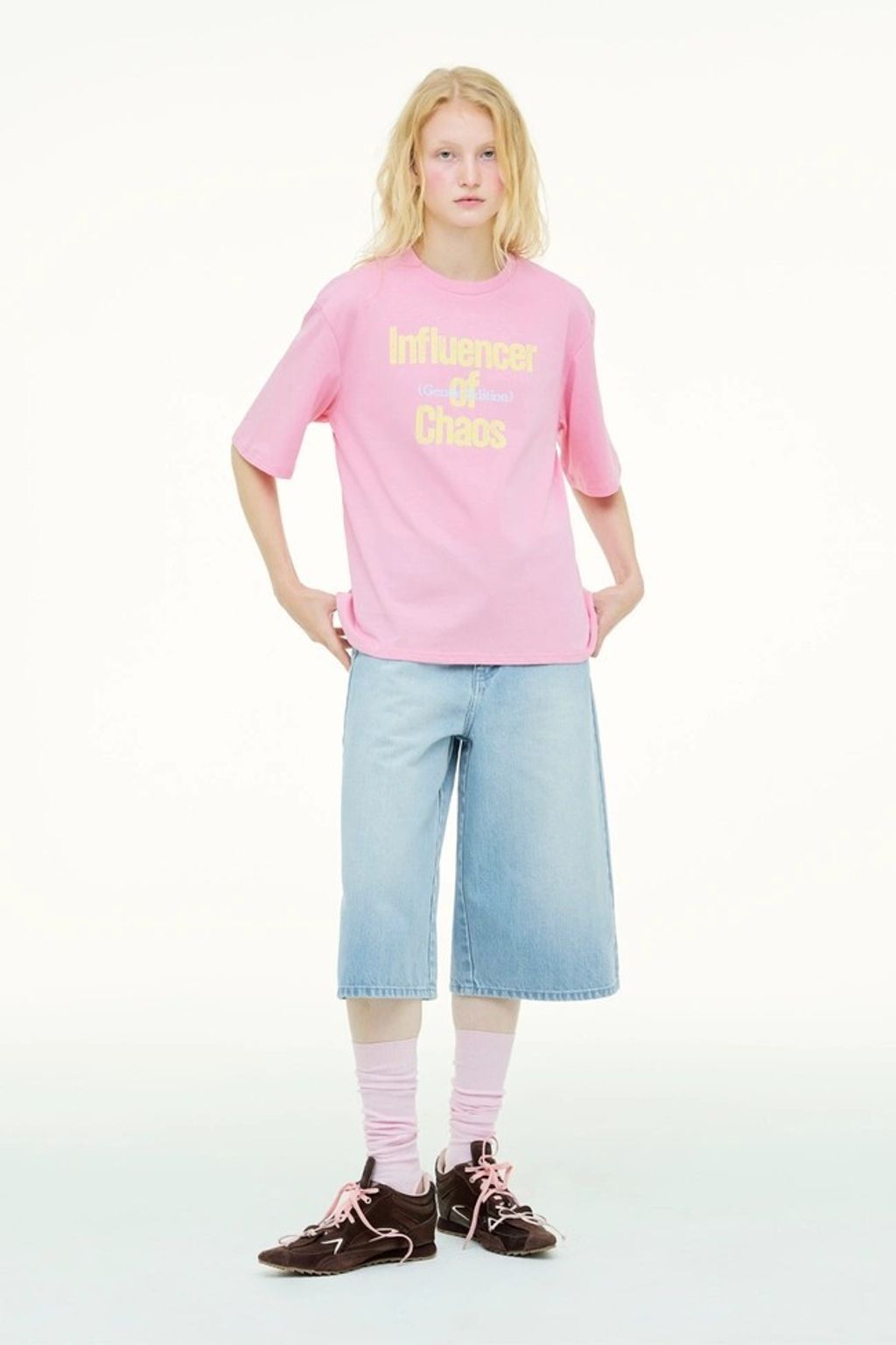 INFLUENCER T 粉色3