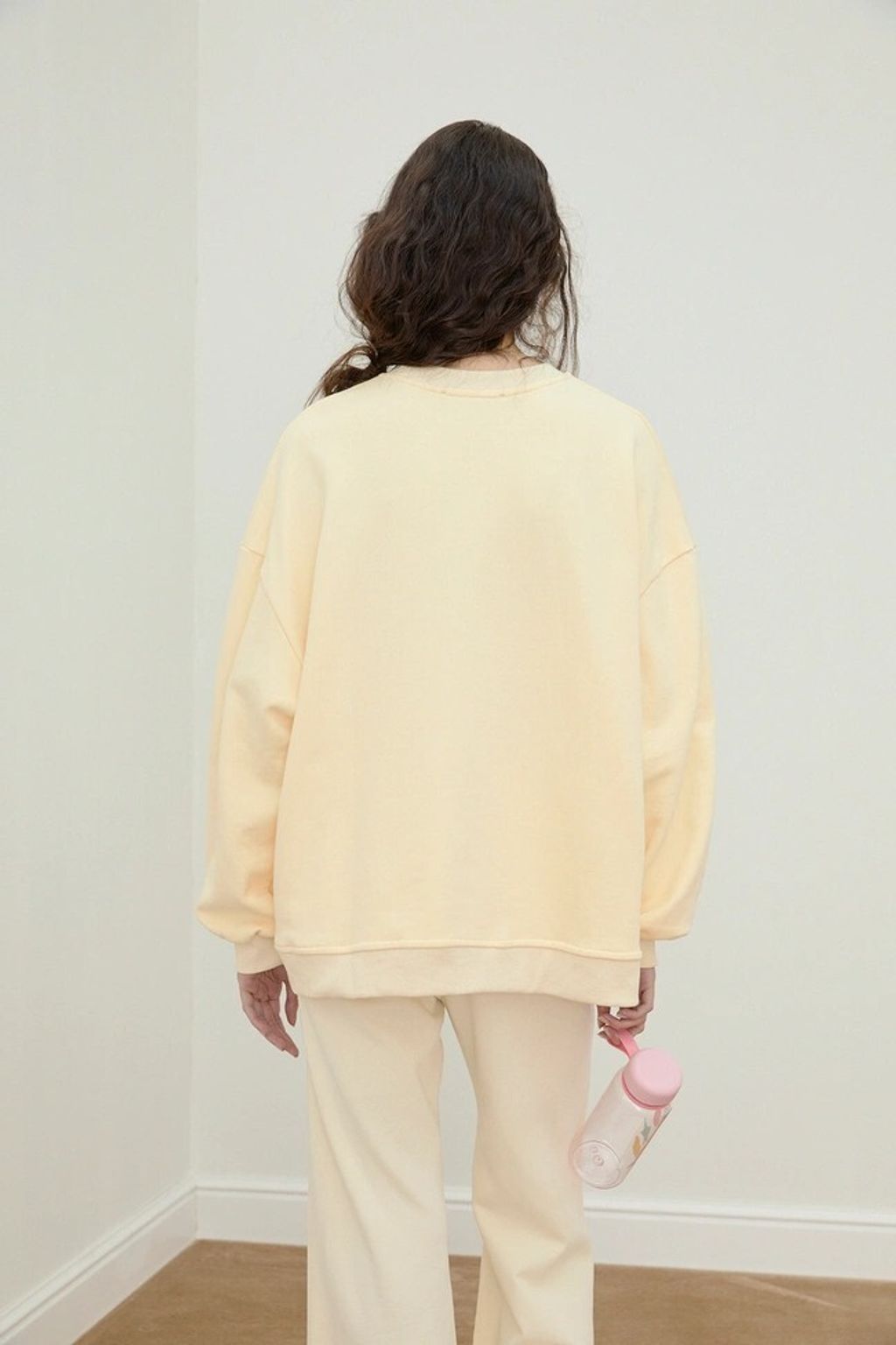 NOT TODAY MORNING SWEATER 大學T 黃4