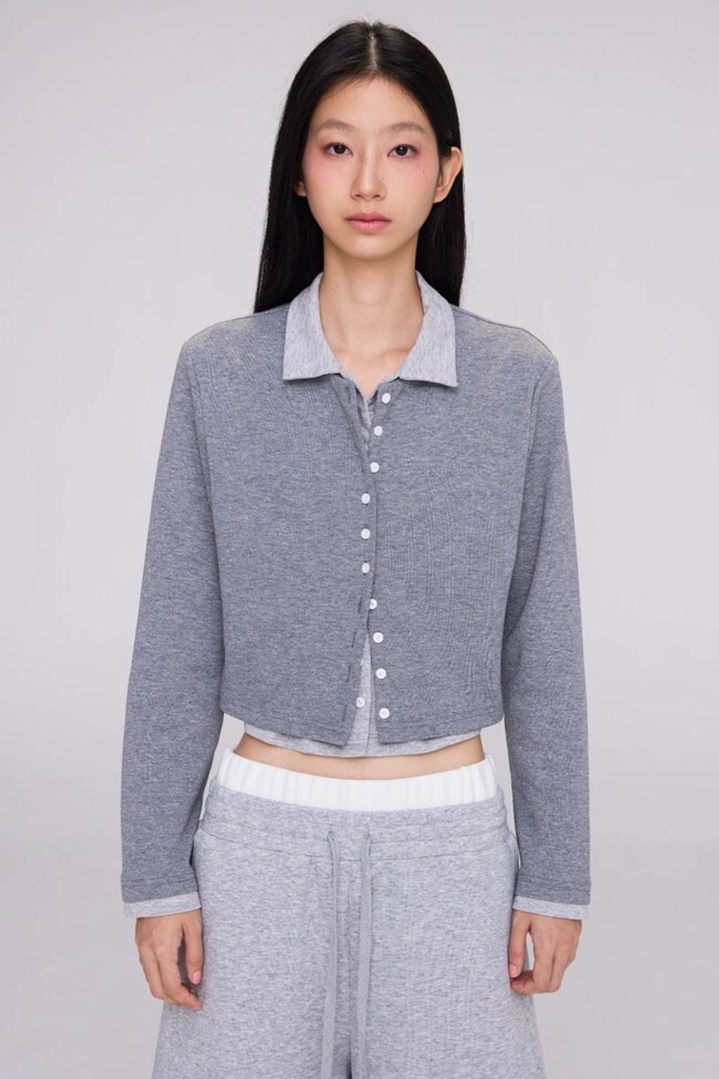 GREY EMBRACE CARDIGAN 1