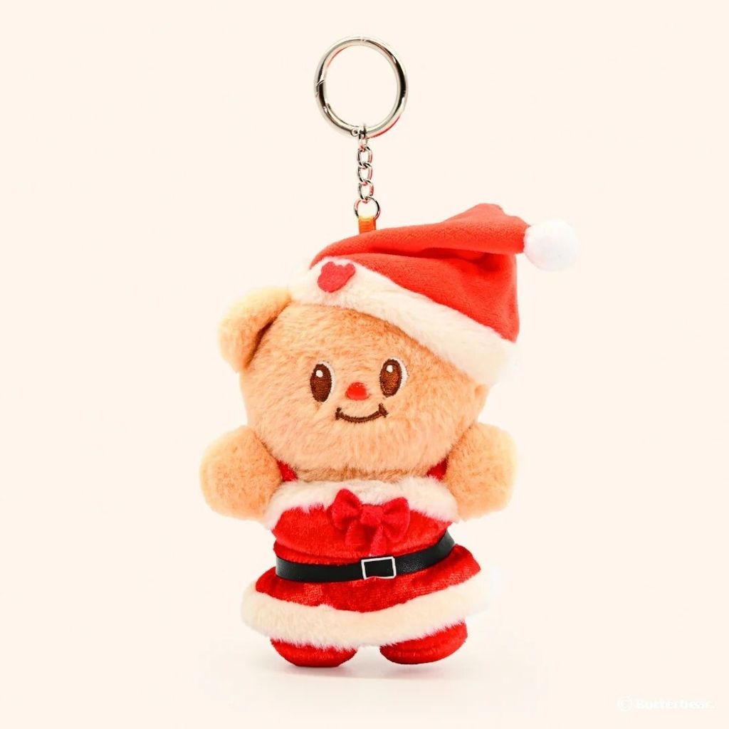 santy bear keychain