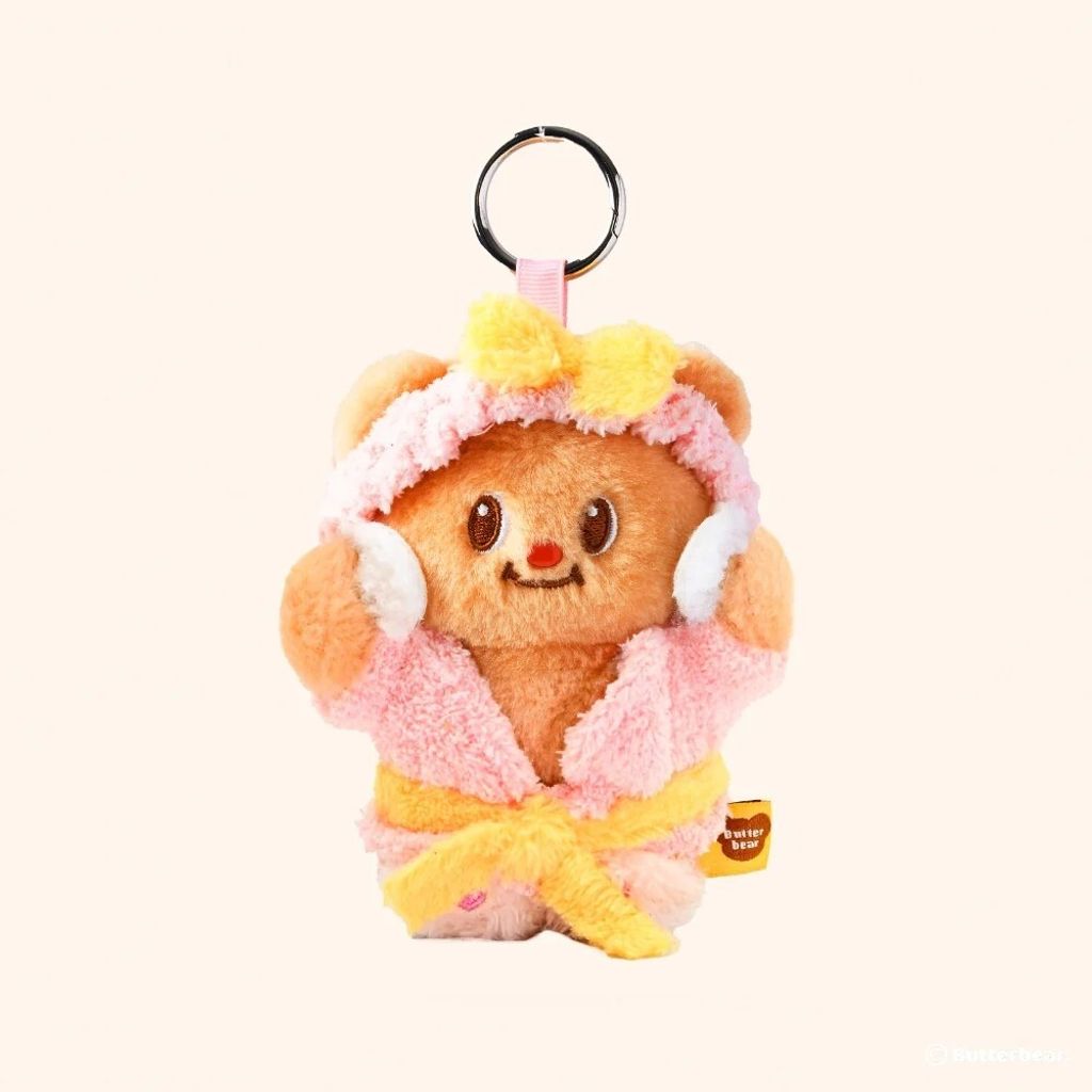 bathtime keychain 粉