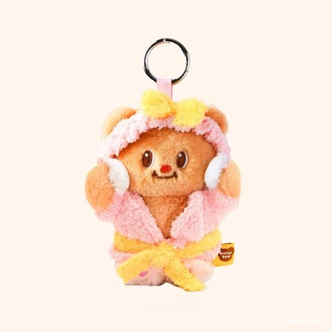 bathtime keychain 粉