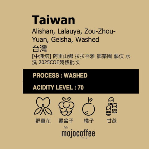 3.台灣 阿里山鄉 拉拉吾雅 鄒築園 藝伎 水洗