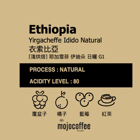 4.衣索比亞 耶加雪菲 伊迪朵 日曬 G1
