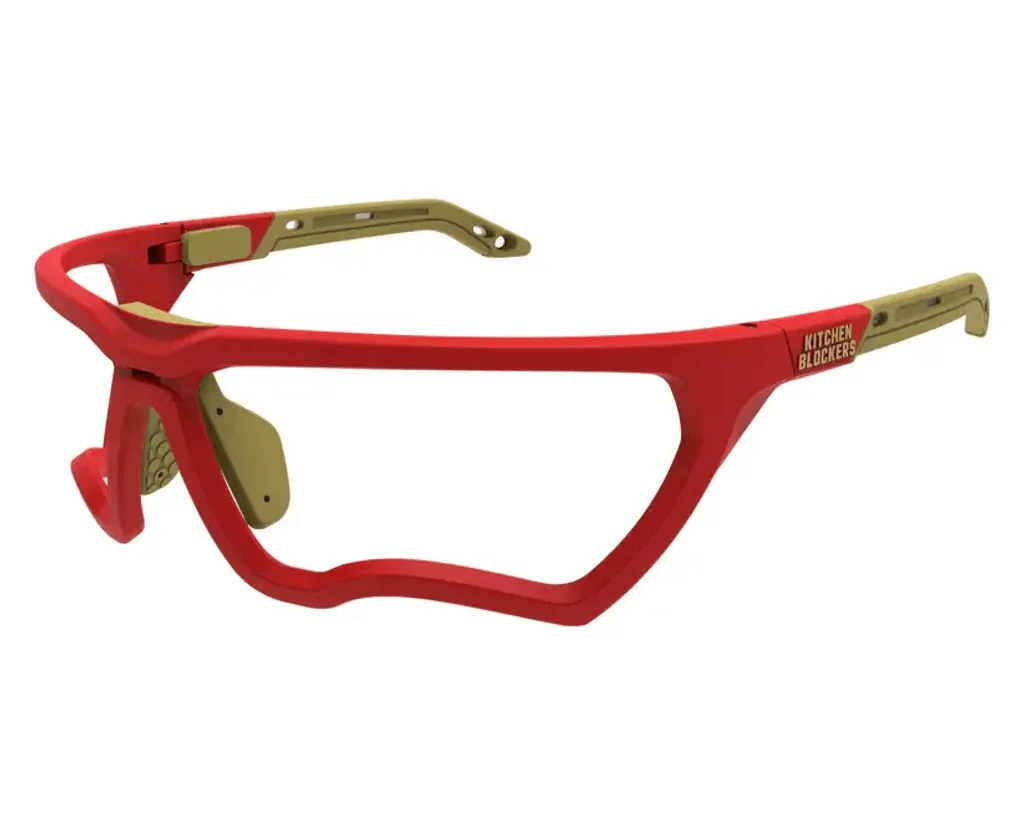 kitchen blockers red