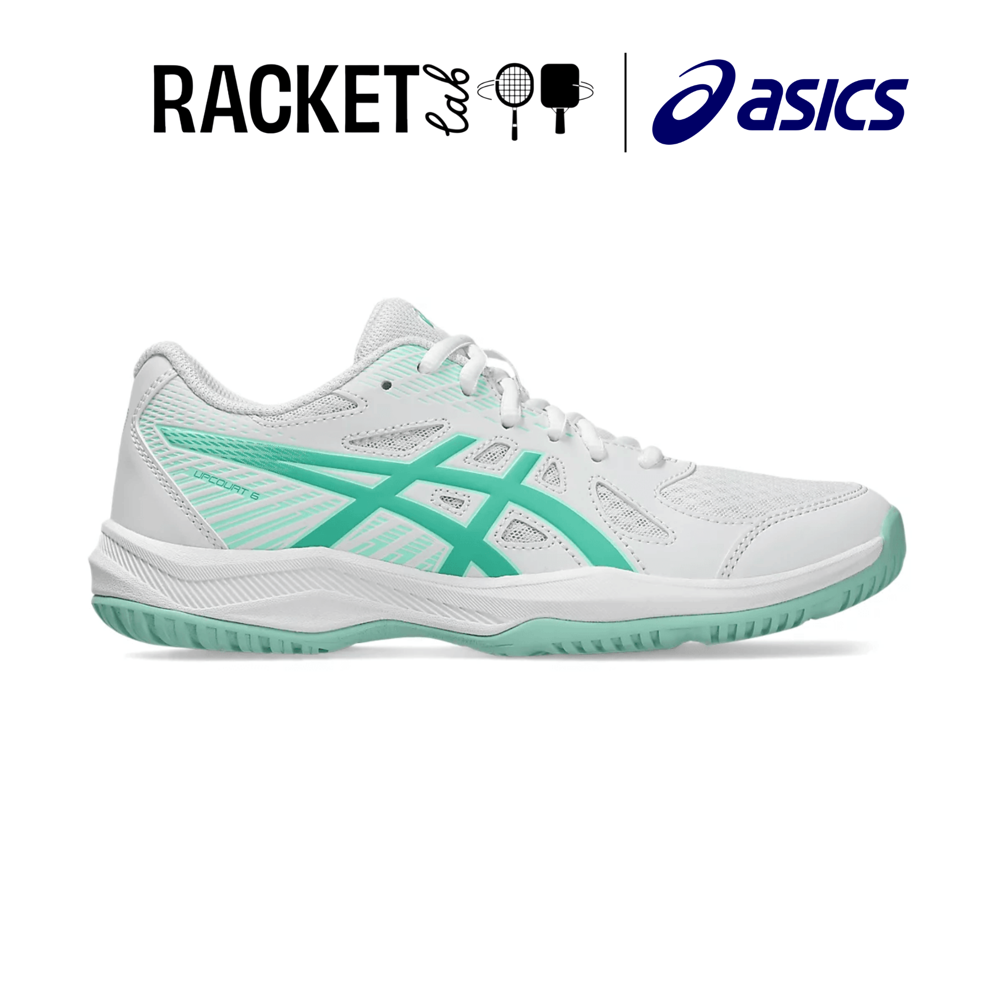 asics upcourt 6 aurora green