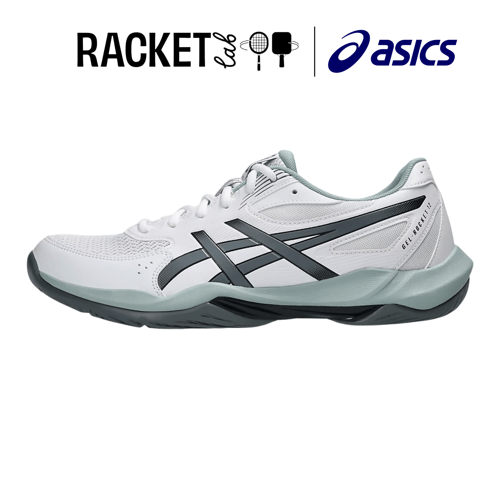 asics gel rocket 12 wide steel grey 1