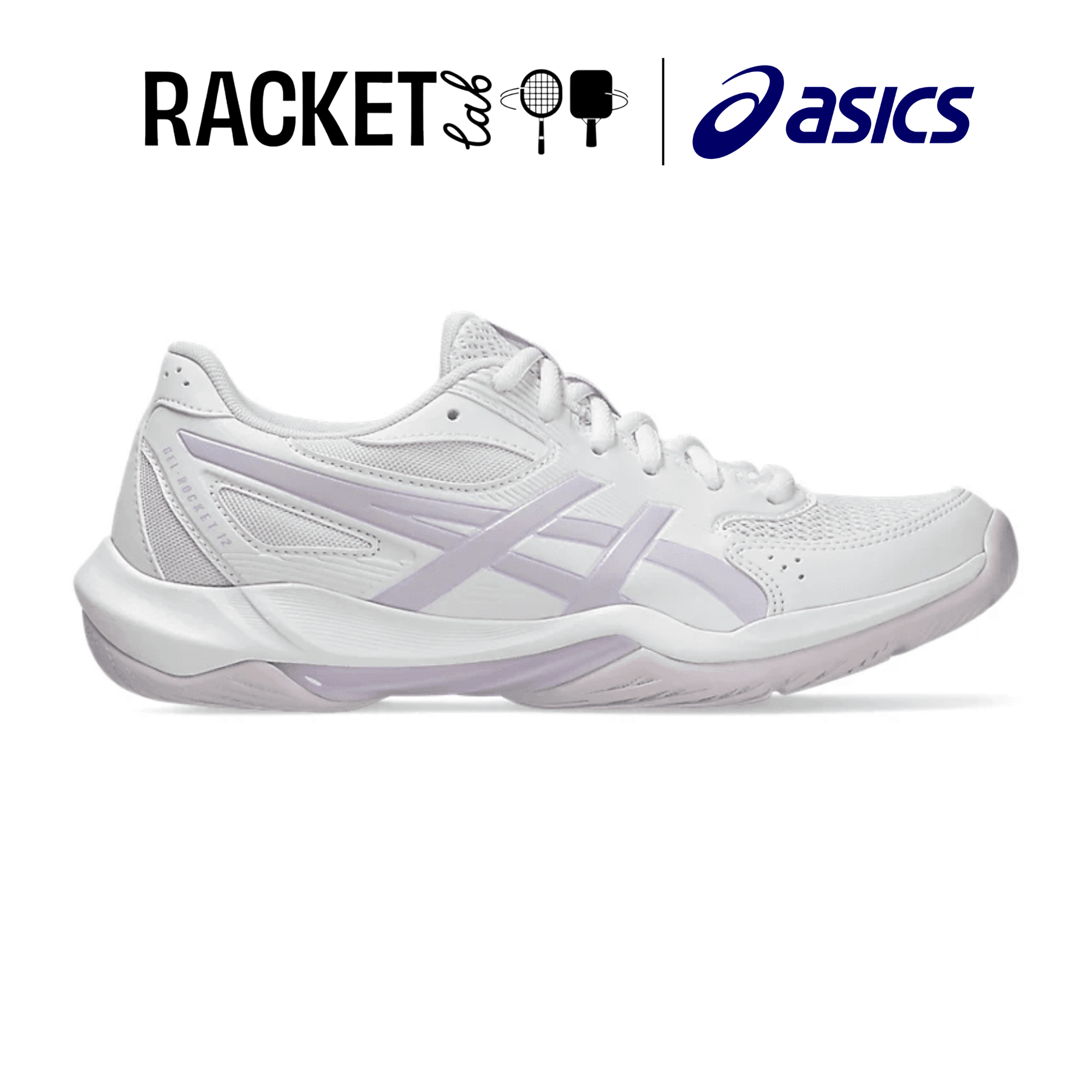 asics gel rocket 12 white dahlia