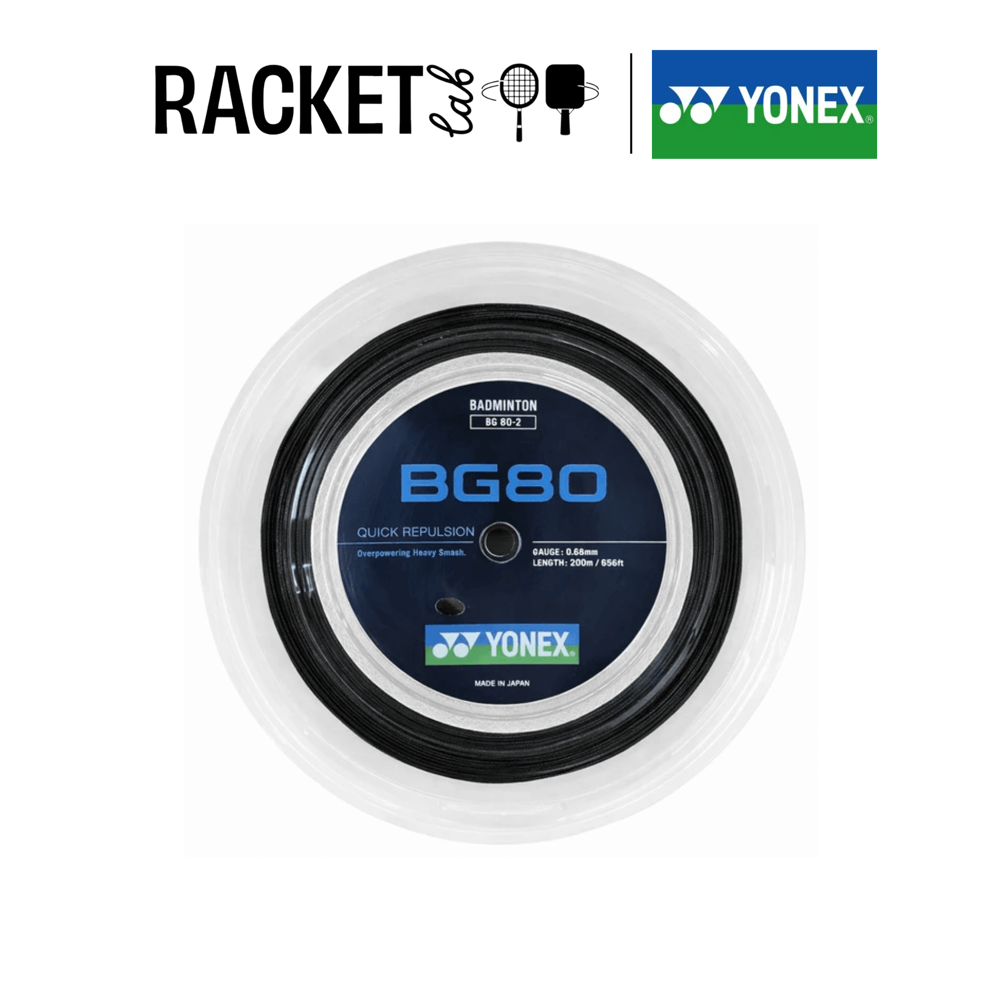 yonex bg80 black