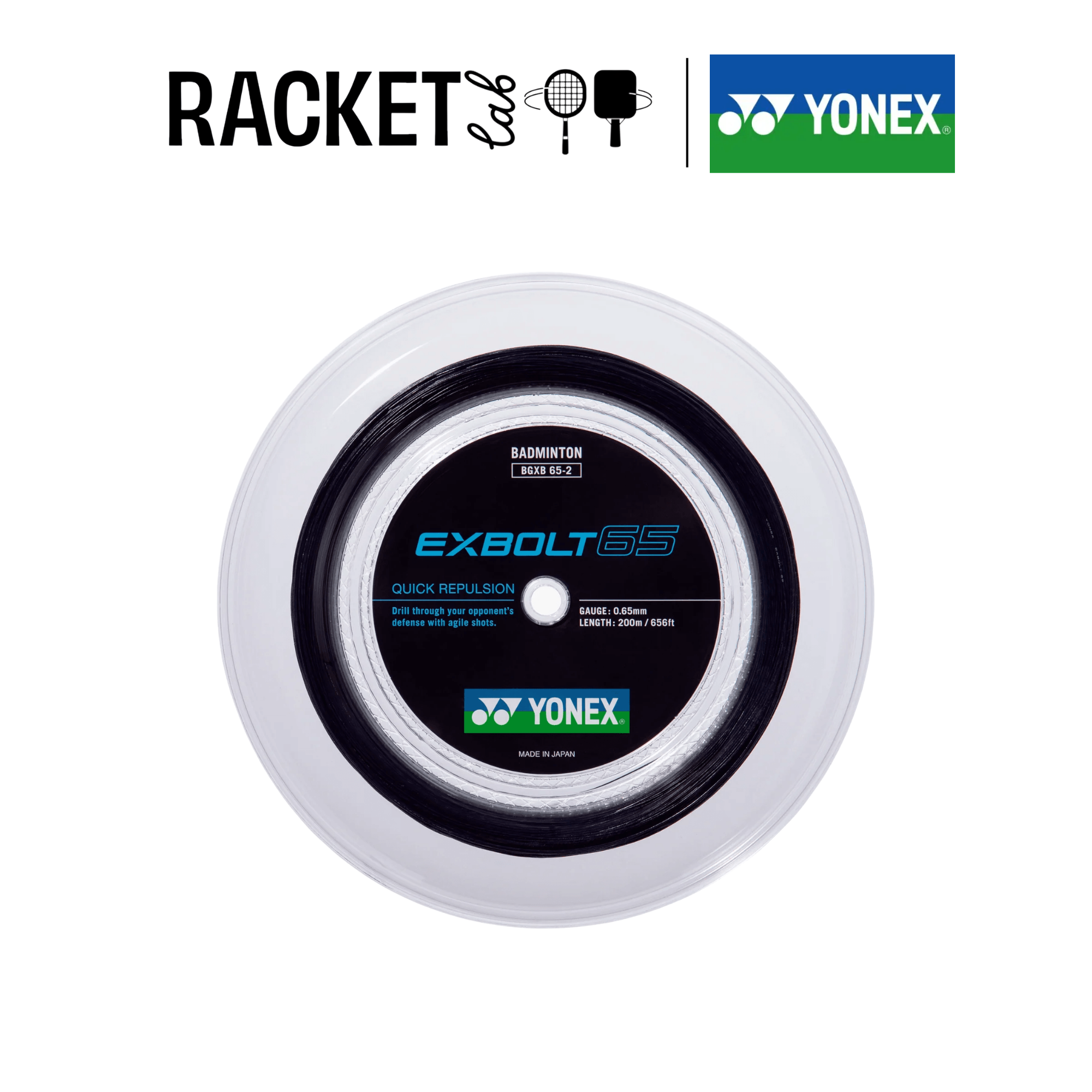 yonex exbolt 65 black