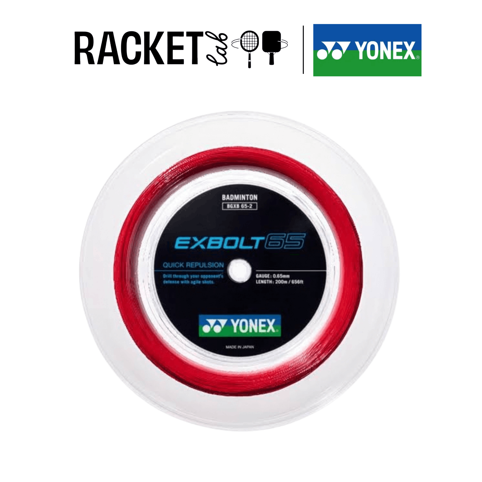 yonex exbolt 65 red