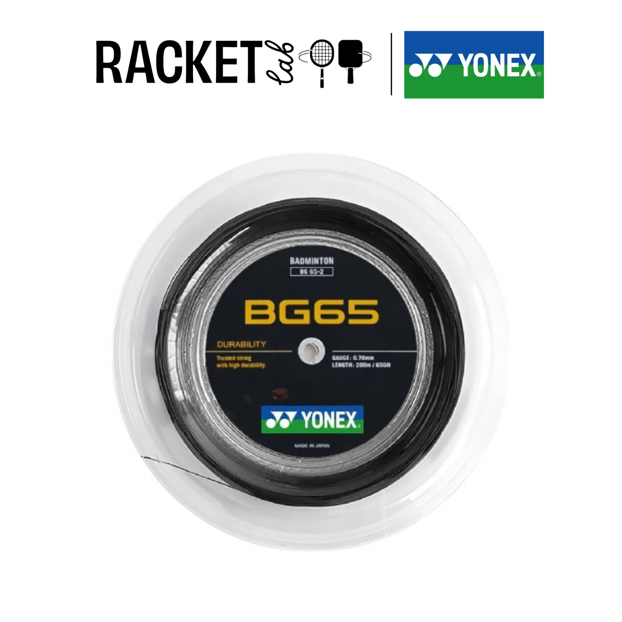 yonex bg65 black