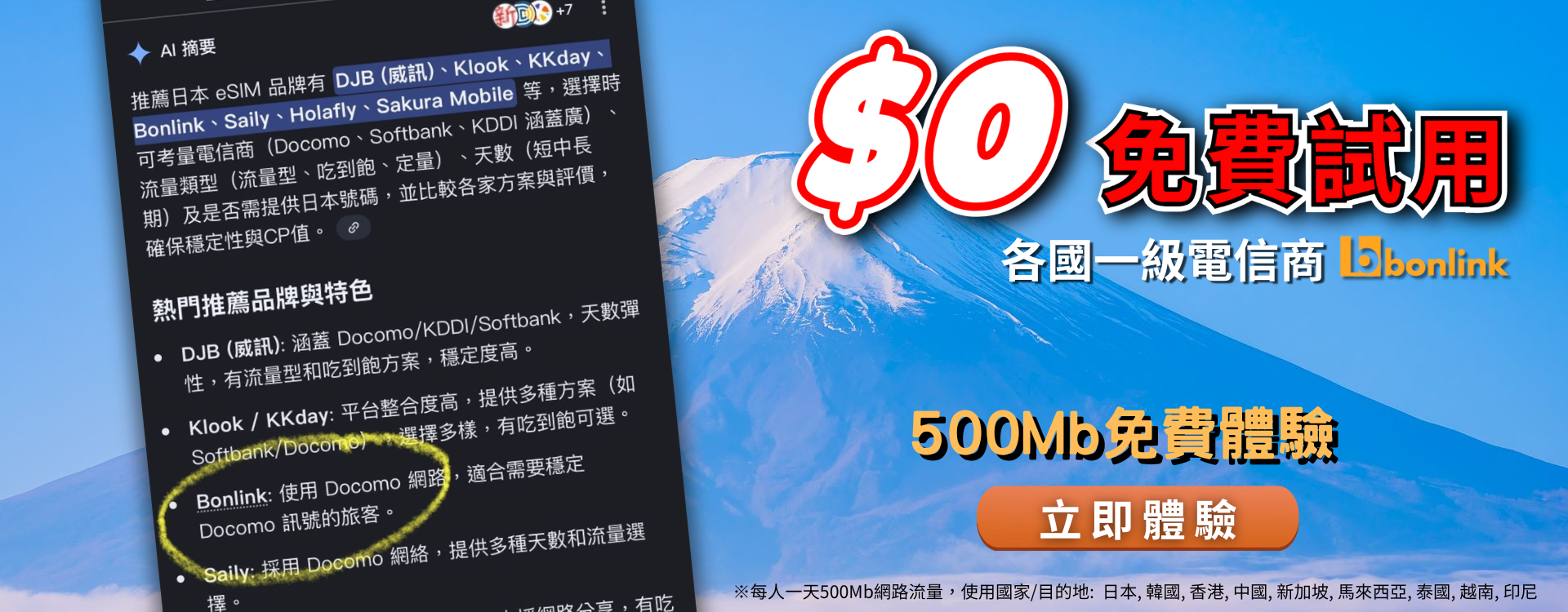  | bonlink 網路漫遊專家