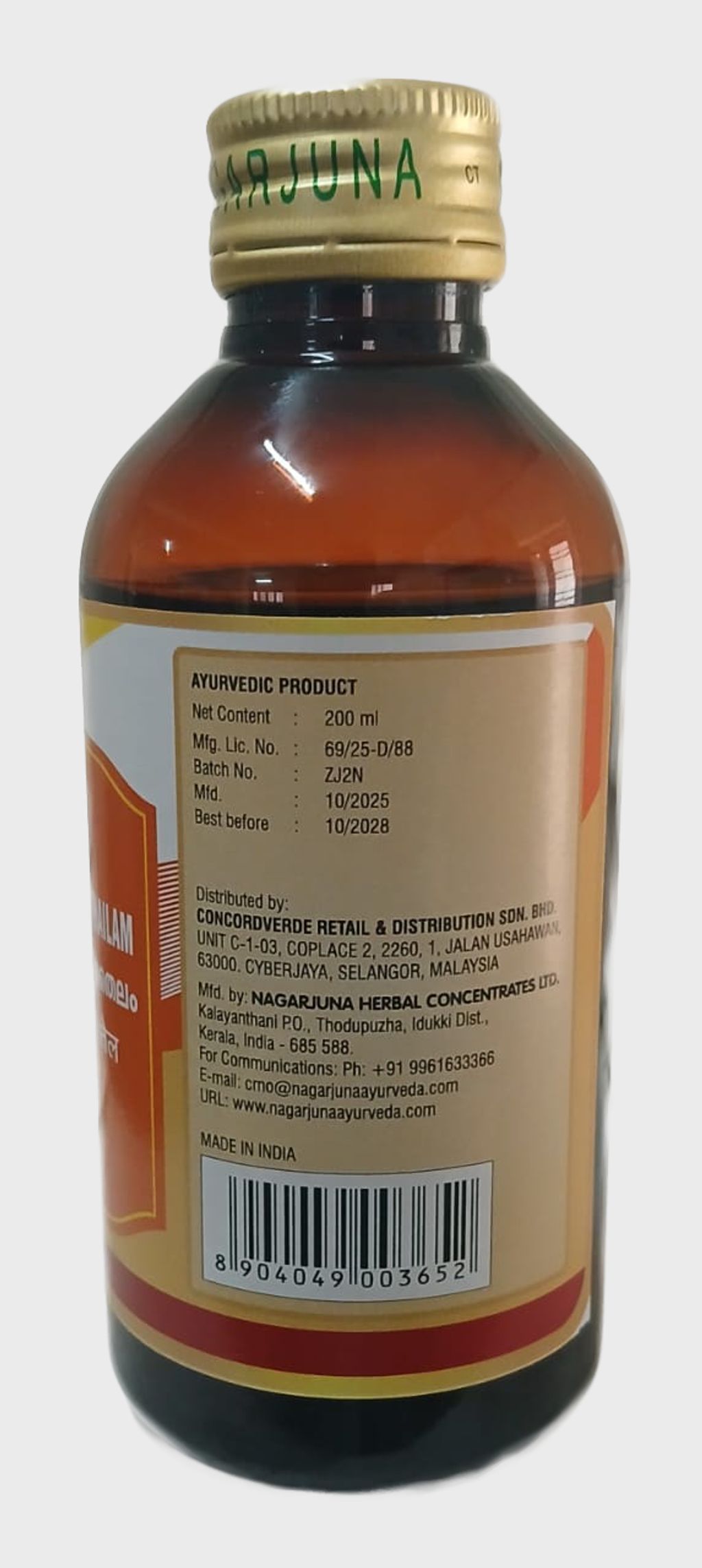 Maha Narayana Thailam 2