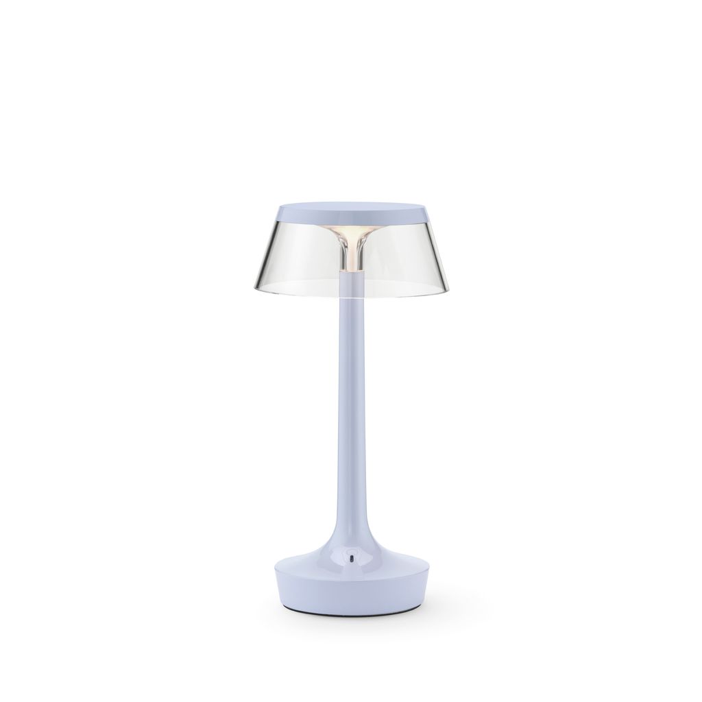 Flos-Pim-Image-Luminaire-Table-Bon_Jour-Unplugged-with_Crown-Fade_Blue