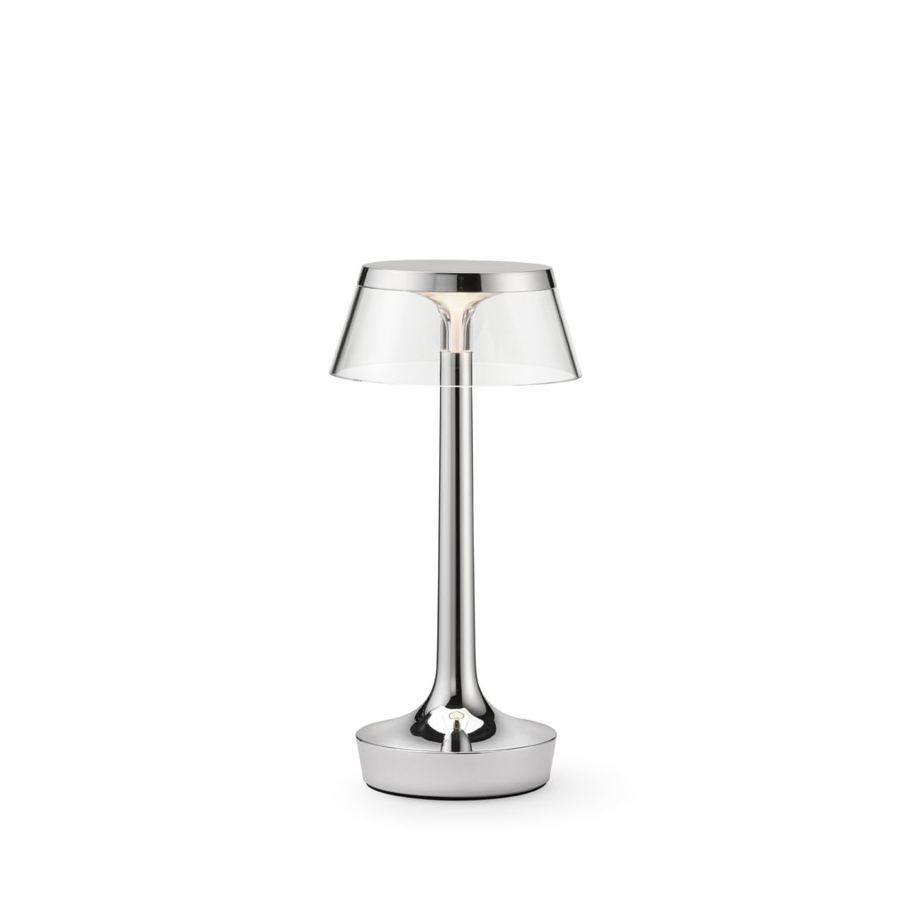 Flos-Pim-Image-Luminaire-Table-Bon_Jour-Unplugged-with_Crown-Chrome