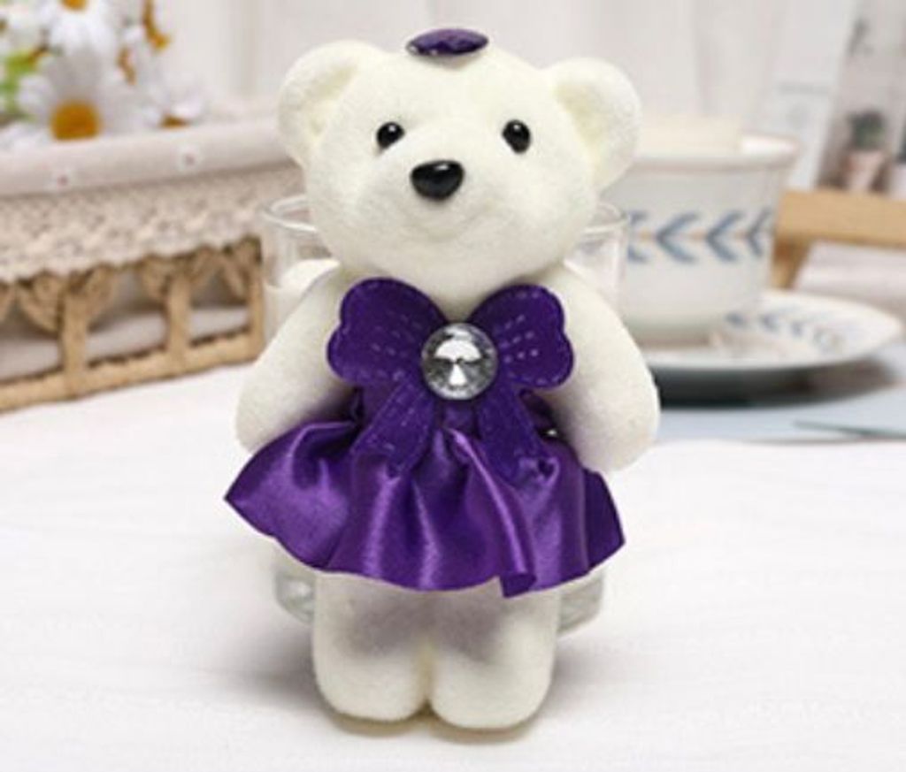 Foam Bear- Purple