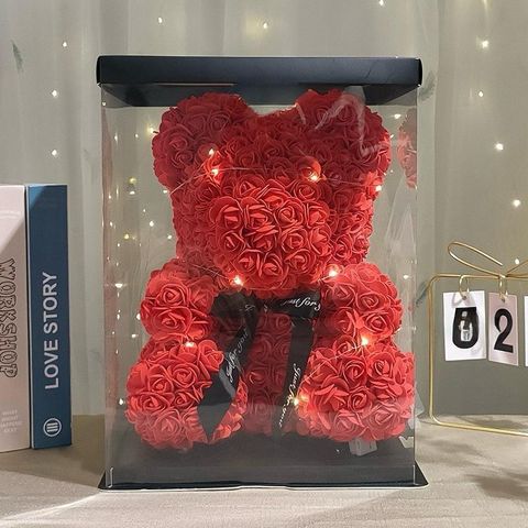 Rose Bear- Red