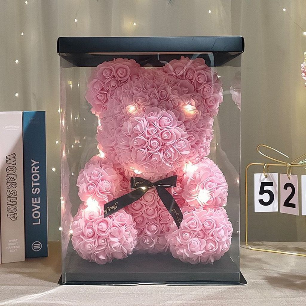 Rose Bear- Pink